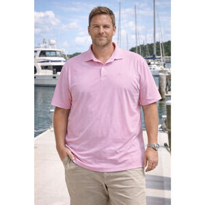 Men's Turtleson Pink Polo Shirt XL Clearance
